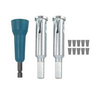 Juego de 3 piezas: pelacables y trenzador, herramienta para pelar cables eléctricos con cuchillas de acero de alta velocidad, herramienta de torsión de cables accionada por