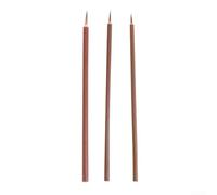 Juego de 3 pinceles chinos para caligrafía, diferentes tamaños, 3 piezas chinas
