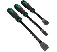 Juego de 3 raspadores de juntas, acero al cromo vanadio duro, punta dura, 315 mm, 26,9 cm, 270 mm, 225 mm, raspadores para limpieza de depósitos de carbono