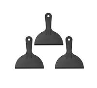Juego de 3 raspadores de masilla, herramientas de cuchillo de relleno de plástico flexible de 6 pulgadas, herramienta de raspadores de pintura para parches, calcomanías, papel pintado, pintura de