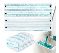 Juego de 3 Recambios Mopa Suelo compatibles con Leifheit Combi/Clean Twist M Micro Duo, Cabezales Microfibra para Lavadoras, Funda Todo Tipo Suelos
