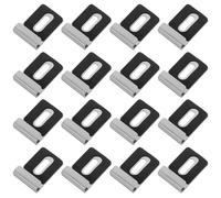 Juego de 4 Clip de Espejo de Acero Inoxidable 304 | Acabado Plata, Resistente al Óxido y Firmeza Estable, para Pared y Azulejo, Diseño Discreto