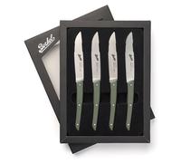 Juego de 4 cuchillos para carne (color verde)