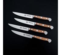 Juego de 4 cuchillos para carne de Güde, marca Der Feinschmecker.