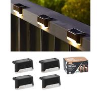 Juego de 4 lámparas solares extralink, 8 x 4,5 x 4,5 cm linus led bla