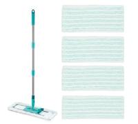 Juego de 4 mopas de repuesto para Leifheit Profi XL, elimina rápidamente las manchas, eficiente microfibra de repuesto para todos los suelos
