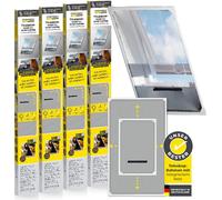 Juego de 4 mosquiteras telescópicas EASYmaxx para ventanas de tejado – Juego de 4 mosquiteras para ventanas de tejado, protección contra insectos, malla anti-mosquitos y anti-moscas