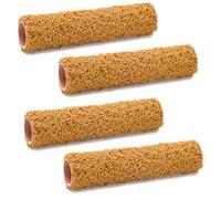 Juego de 4 rodillos de textura, rodillo de pintura texturizado de 9 pulgadas, pequeño rodillo texturizado para pintar paredes, palomitas de maíz, techo, mejoras para el hogar, suministros de pintura