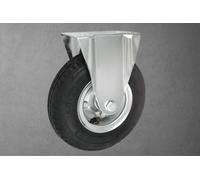 Juego de 4 Ruedas Neumáticas Giratorias 225 mm Alfako
