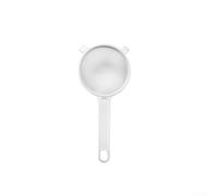 Juego de 4 tamices de harina para hornear para cocinas con varios tamaños que soportan funciones de tamizado y filtrado de aceite (7 cm)