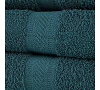 Juego de 4 toallas de baño suaves y absorbentes Unyqoos® – 100% algodón hilado en anillo, de secado rápido, ligeras, ideales para el baño, la playa, el gimnasio y el spa
