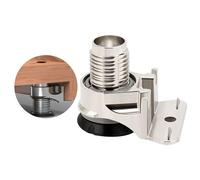 Juego de 4 zapatos ajustables de metal para muebles, patas de muebles resistentes, soporte para armario y estantería