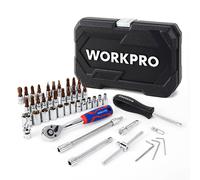 Juego de 46 piezas de llaves de vaso de 1/4' dr workpro