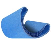 Juego de 5 cintas de lija, 200 x 750 mm