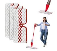 Juego de 5 Fundas de Repuesto para Vileda 1 - 2 Spraymax, Reutilizables para mopa con función de pulverización, Lavable, Microfibra, Almohadillas de Limpieza para Todo Tipo de Suelos