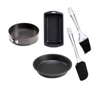 Juego de 5 moldes para pasteles