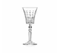 Juego De 6 Copas De Vino Marylin En Vidrio Cristalino Transparente Cl 21