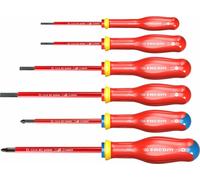 Juego de 6 destornilladores aislados Protwist FACOM ATDVE.J6PB, 1000V