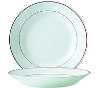 Juego de 6 platos hondos para restaurante, modelo Bordeaux, con un diámetro de 22,5 cm
