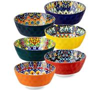 Juego de 6 platos para el desayuno de porcelana
