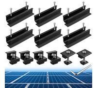 Juego de 6 soportes para paneles solares