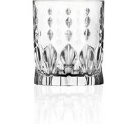 Juego De 6 Vasos DOF Marylin De Vidrio Cristalino Transparente Cl 34