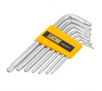 Juego de 7 llaves 5071t torx jcb, t10-t40, para trabajos exigentes, ac