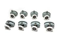 Juego de 8 rodamientos para mampara de ducha, corredizas, ruedas de 23 mm de diámetro, Roller diameter 23mm