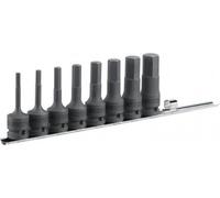 Juego de 8 vasos para destornilladores de impacto de 1/2", de 5 a 19 mm, marca FACOM - modelo NSHM.J8