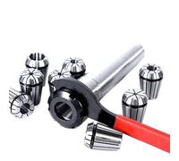 Juego de 9 mandriles de pinza de resorte ER32 for fresado MT2 MT3 MT4 ER32 for máquina de grabado CNC, portaherramientas de torno de fresado.(MTA2 ER32 (9Pcs))