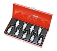 Juego De 9 Puntas De Destornillador TORX® 1/2'', T20 A T60 Kstools