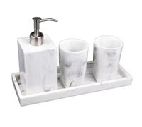 Juego de Accesorios baño Resina