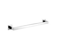 Juego de accesorios de baño de acero pulido Ch Inless - Toallero, soporte para papel higiénico, toallero y gancho, barra de toalla de 40 cm y decoración del hogar