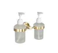 Juego de accesorios de baño: toallero, estante de riel, soporte para escobillas, soporte para papel, gancho para bata, dispensador de jabón, decoración lujosa para baños modernos