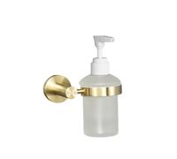 Juego de accesorios de baño: toallero, estante de riel, soporte para escobillas, soporte para papel, gancho para bata, dispensador de jabón, decoración lujosa para baños modernos