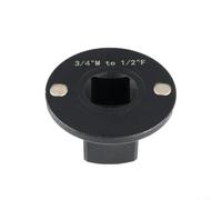 Juego de adaptadores de enchufe de perfil bajo para destornillador de impacto de acero tratado térmicamente de 1/4 a 3/8, 3/8 a 1/2, 1/2 a 3/4 3/4 a 1 pulgada reductor de unidad para espacios