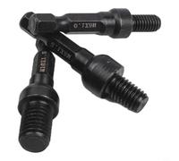 Juego de adaptadores de enchufe M6 M8 para m10 para llave de impacto Cr-Mo broca hexagonal de acero para insertar tuercas, perno, carpintería, reparación de bricolaje, 3 piezas (A)
