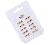 Juego de adaptadores de pinzas de metal multifunción de latón fuerte para accesorios de herramientas eléctricas de menos de 0.19 pulgadas de diámetro interior, accesorios de amoladoras colgantes