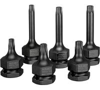 Juego de adaptadores para llaves de impacto y atornilladores eléctricos, modelo 995S6/6 (de 6 piezas)
