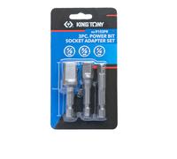 Juego de adaptadores para vasos 1/4' 1/2' 3/8' - 3 piezas