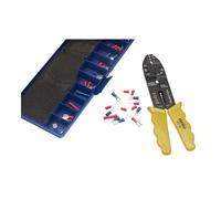 Juego de alicate para engastar con 60 terminales 630-61b1-4 irimo