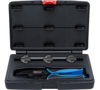 Juego de alicates de crimpado BGS technic, peso: 998 g