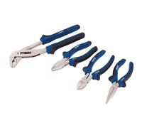 Juego De Alicates Draper 81147 Con Mango Suave (4 Piezas)