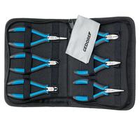 Juego de alicates electrónicos Gedore, 6 piezas, modelo S 8305 ESD