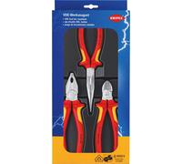 Juego de alicates KNIPEX 00 20 12, 3 piezas, VDE