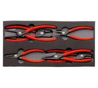 Knipex Juego de Alicates para Anillos de Retención SRZ en Bandeja de Espuma