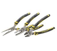 Stanley 4-84-488 Fatmax Juego de alicates universales con pinzas de punta