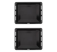 ICQN Bandeja Esmaltada y Rejilla para Horno 46x37,5x3 cm
