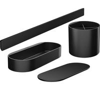 Juego de baño hansgrohe WallStoris, 27968670, Color: negro mate