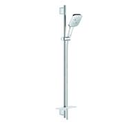 Juego de barra de ducha Grohe Rainshower SmartActive Cube 130 900 mm, 3 tipos de chorro, 26587000, Color: cromado